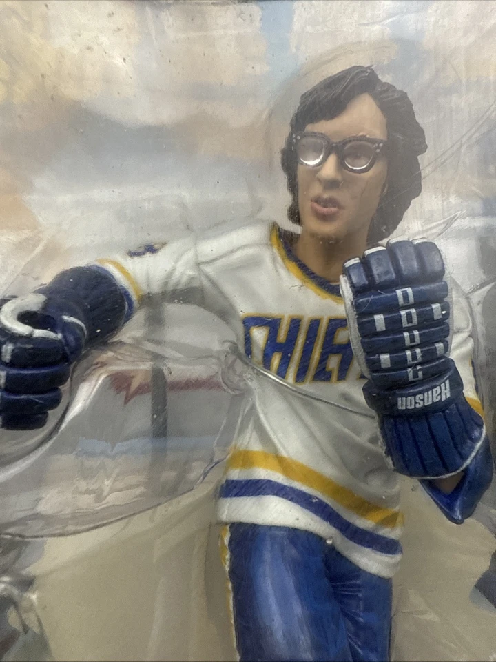 Экшн-фигурка Hanson Bros хоккей McFarlane Toys Jeff Hanson SLAP SHOT NO18 новая в коробке - Изображение 2 из 4