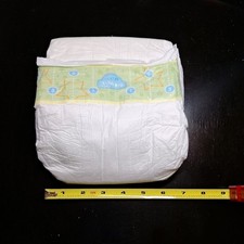 In the U.S.A.  1 sample Goon Diaper Super BIG Tape 15-35kg Largest Baby Diaper