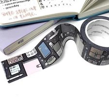 NEW The Coffee Monsterz Co TCMC Planner Supplies 2.0 Washi Tape Roll