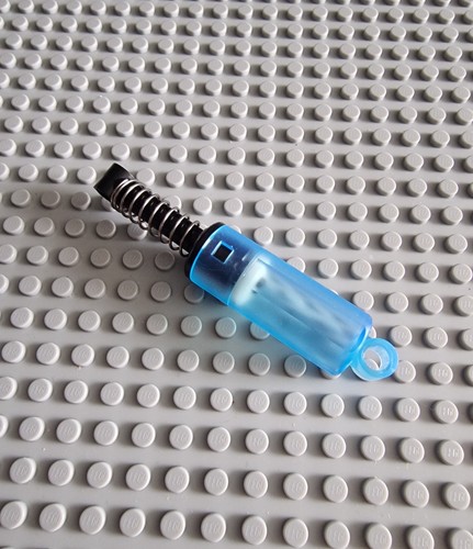 Lego Technic Technik Federbein Stoßdämpfer transparent Blau 10L 32181 P16