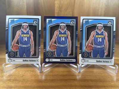 2024-25 Donruss Optic - DaRon Holmes - Rated Rookie #262 Purple Prizm (RC) LOT:3