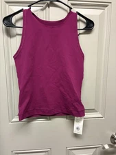 NWT Calia by Carrie Underwood Women's Solid Magenta Tank Top - Size S 