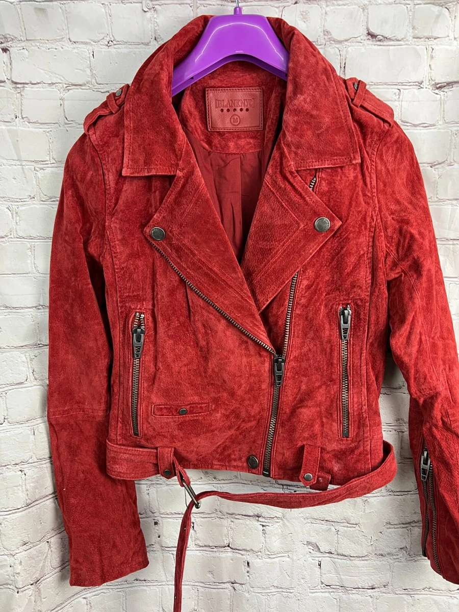 Only red hotsell leather jacket
