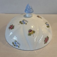 SHELLEY China England ROSE Pansy Forget-Me-Not #13424 Butter Dish Cover Only