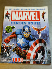 Marvel Heroes Unite Ultimate Sticker Collection More Than 1000