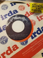Stylistics You Make Me Feel Brand New Autographed Record Russell Thompkins Jr 