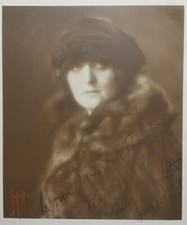 c1925 Luisa Minghetti Angelo Moffett Studio foto comunicato stampa firmata 