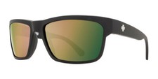 Spy Optics Frazier Soft Matte Black Sunglasses HD Plus Rose Polarized with Green