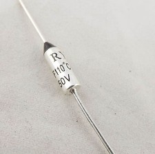 1pcs 10A AC 250V Fuses Thermal Fuse 110 C 110 Degree TF Cutoff Cut-off New