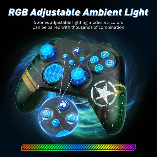 for Xbox One, Series X S Console Wireless Controller Gamepad Windows Systems - Picture 3 of 10