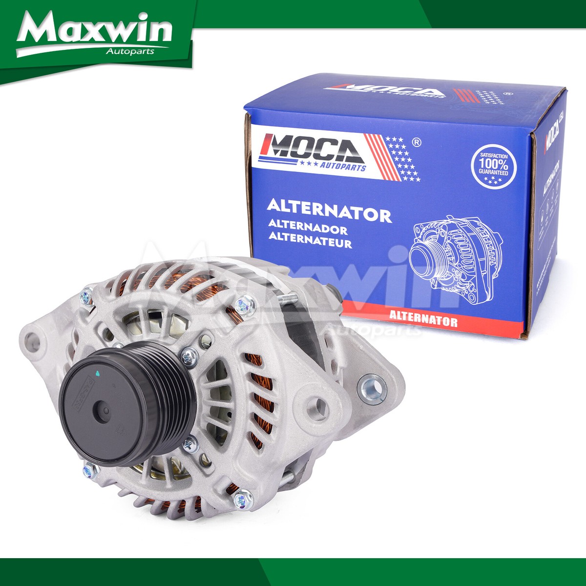 11231N New Alternator Fit For 2011-2013 Chrysler 200, 2007-2010 Sebring, 2007-2012 Dodge Caliber, 2008-2013 Avenger, 2007-2017 Jeep Compass Patriot
