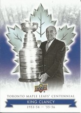 King Clancy #45 - 2017 Toronto Maple Leafs Centennial - Base 