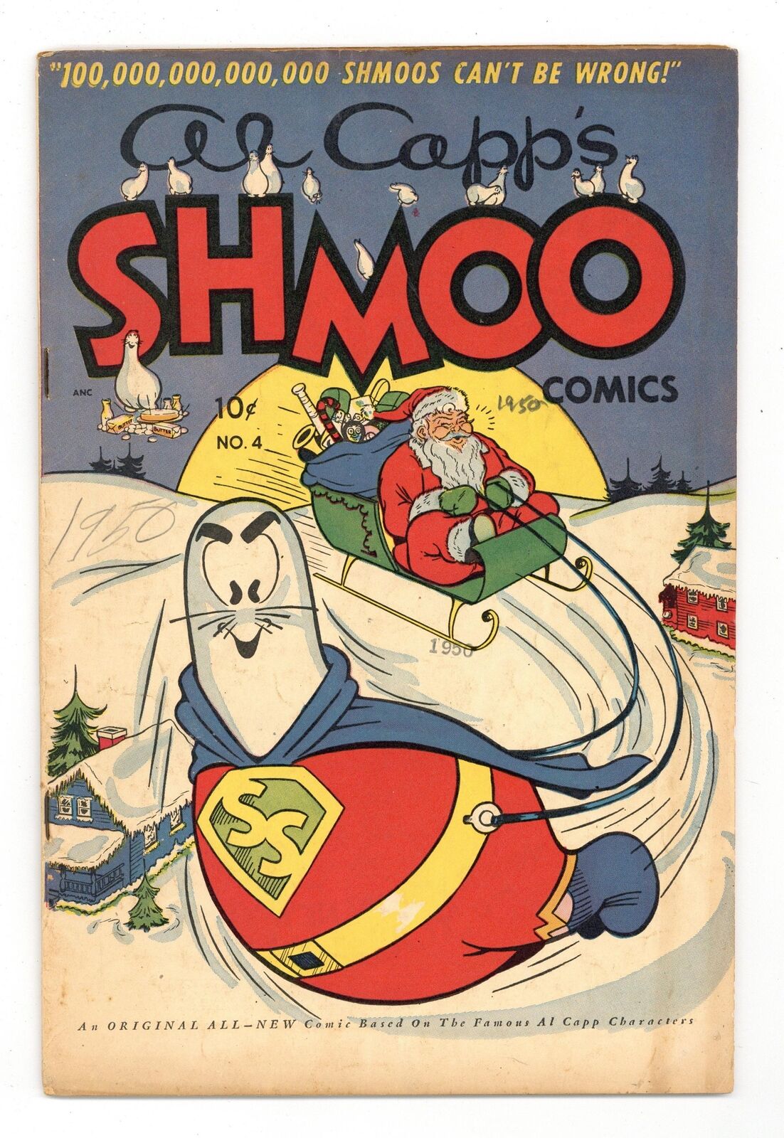 Al Capp's Shmoo #4 VG- 3.5 1949