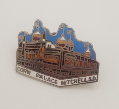 Corn Palace Mitchell, South Dakota Souvenir Lapel Hat Pin