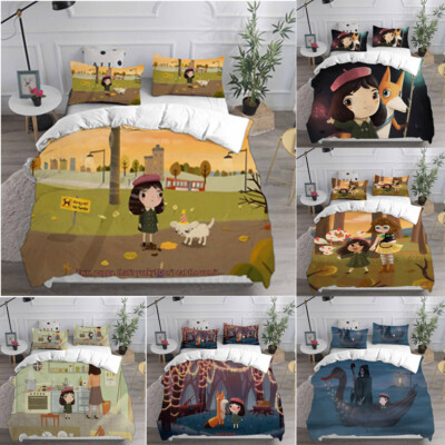 Little Misfortune Ramirez Hernandez 3D Bettbezug Bettwäsche Set Kissenbezug