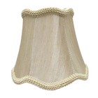 Royal Designs, Inc. Clip on Scalloped Bell Chandelier Lamp Shade Flame Clip F...