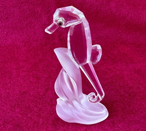 Cavallo Swarovski cristallo su base congelata 3 1/4" statuetta - Foto 2 di 10