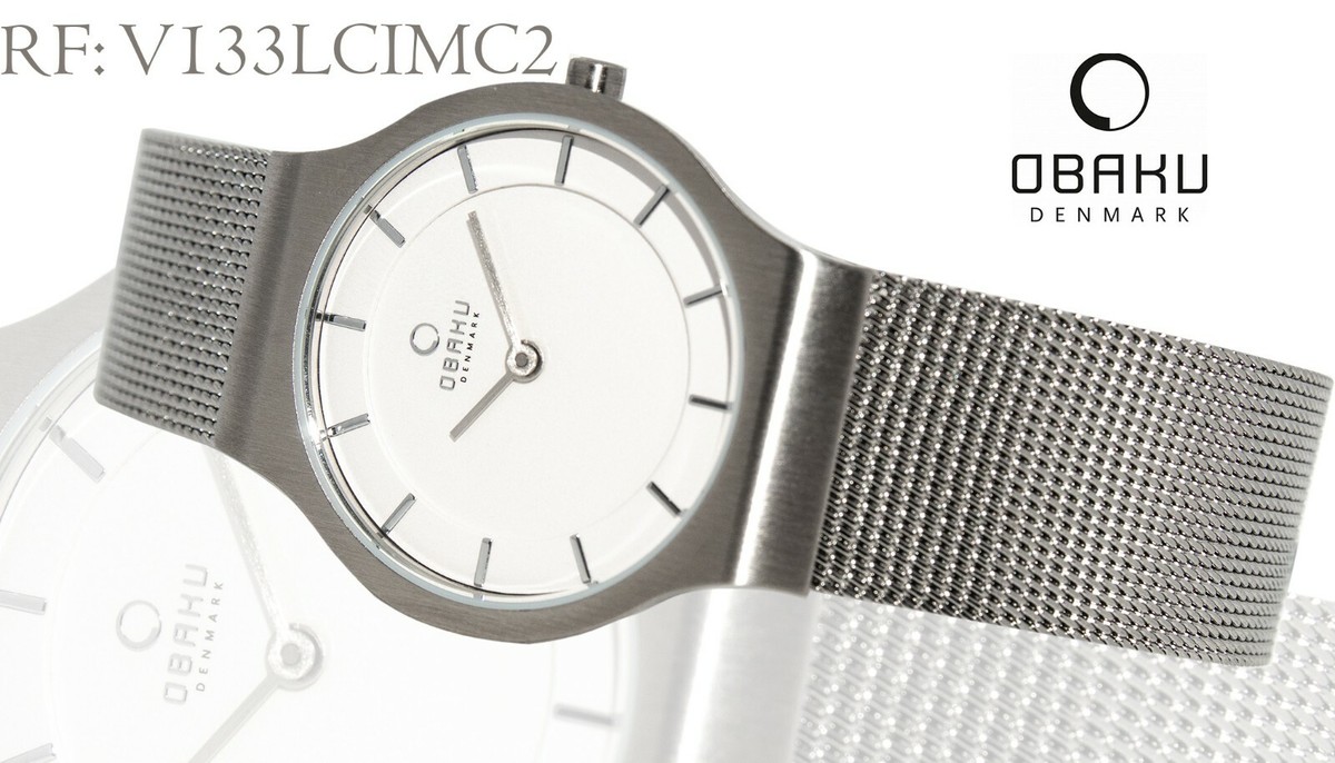 Obaku Uhren Dk Uhren Damen OBAKU V133LCIMC2 Damenuhr