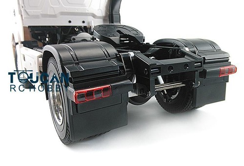 1/14 Touncanrc 2 Axles Low Top RC Tractor Truck Car Assembled Model Servo Motor - Picture 4 of 6
