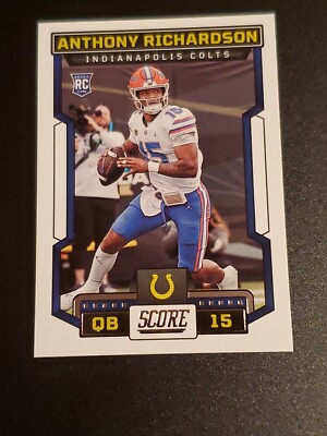 Anthony Richardson 2023 Panini Score Football Rookie RC #304