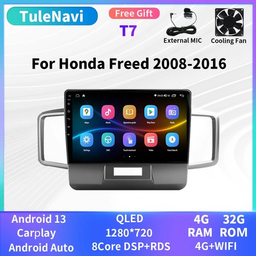 Per Honda Freed 1 Spike 2088-2016 Autoradio 2008-2016 Lettore Audio Stereo GPS 4G - Foto 11 di 32