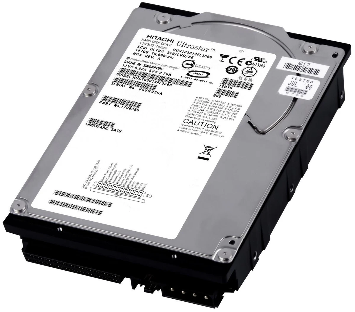 Disques durs internes Hitachi à ultra - 320 SCSI