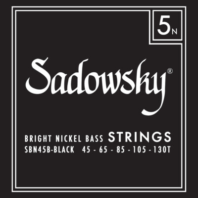 SADOWSKY SBN 45B-1 Black Label Taperwound 045-130