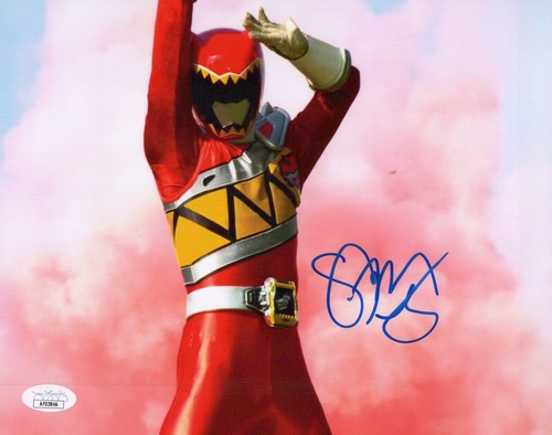 BRENNAN MEJIA Signed 8x10 POWER RANGERS Photo DINO CHARGE Autograph JSA ...