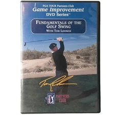 PGA Tour Game Improvement DVD Fundamentals Of The Golf Swing With Tom Lehman 