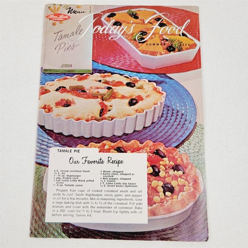 6 alte Kochbuch Rezepthefte Loma Linda Lebensmittel leere Rezeptkarten - Bild 8 von 8