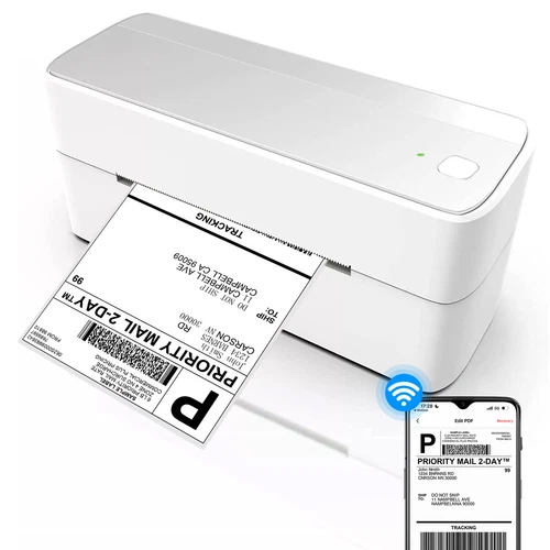 Bluetooth Versandetikettendrucker oder 4x6 Thermopapier für kleine Unternehmen Posten - Bild 13 von 26