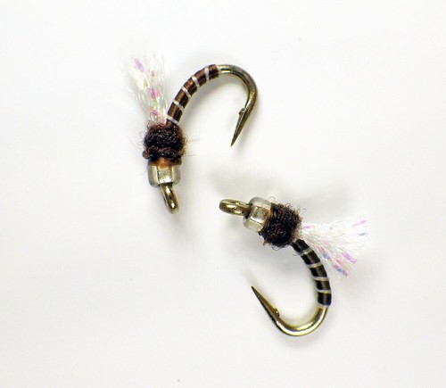 Top Secret Midge Mercury Chocolate Nymphs - Trout Fly Fishing Flies - Picture 7 of 18