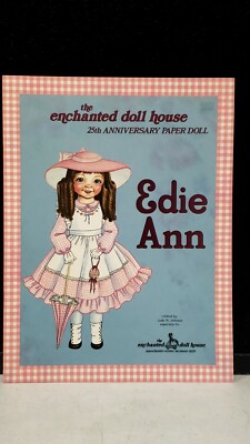 The Enchanted Doll House 25th Anniversary Paper Doll Book- Edie Ann-UNUSED