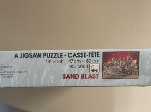 New American Publishing Puzzle 550 Piece Sand Blast 18"x24" #6084 Castles Shells - Picture 3 of 4