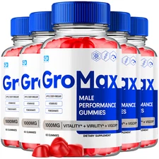 Gromax Gummies - Boost Stamina and Energy for Men (5 Pack)