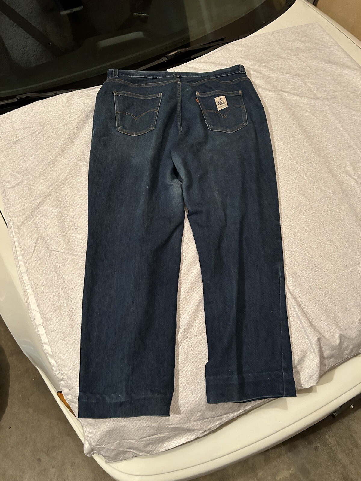 Vintage Levi's Prospector Blue Denim Jeans Orange Tab… Gem