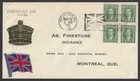 Canada 1937 12th May Coronation Day cover with add on cachets