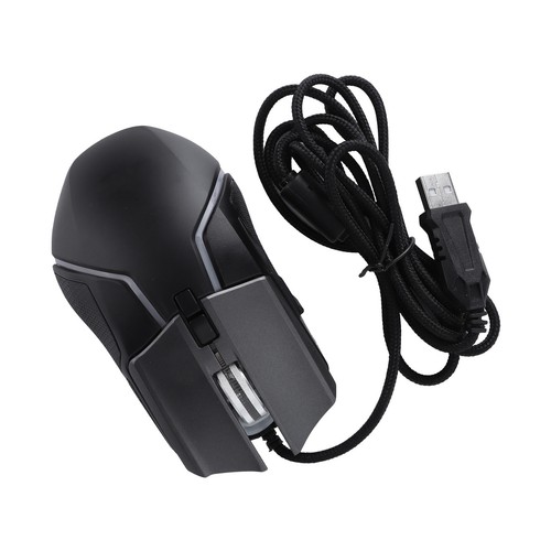 Gaming Mouse Adjustable Dpi Mechanical Ergonomic Rgb Lighting Wired Mice For MPF