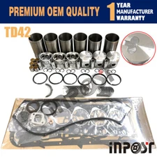 TD42 TD42T Overhaul Rebuild Kit For Nissan Truck TCM 2025GVC-2 TS27C RUN-536E-N-
