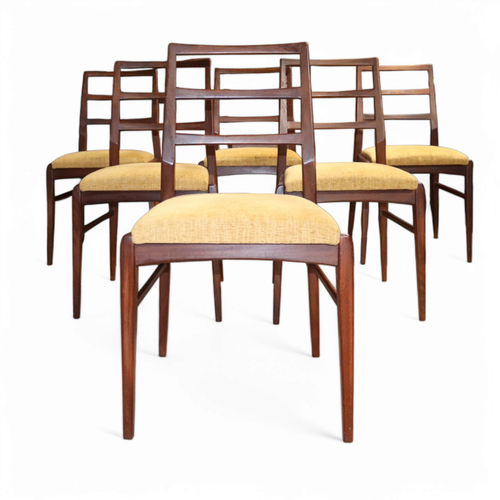 Set of Six Mid Century Afromosia Dining Chairs By Richard Hornby For Fyne Ladye - Picture 22 of 22