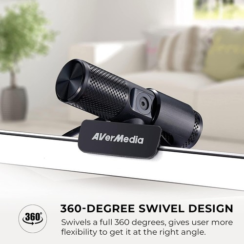 AVerMedia PW313 Live Streamer CAM 313 Full HD 1080P Streaming Webcam, OBN, C2 - Afbeelding 3 van 3