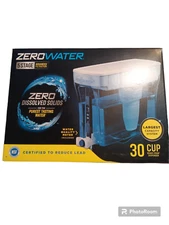 zero water 5 stage advance filteration 30 cups New