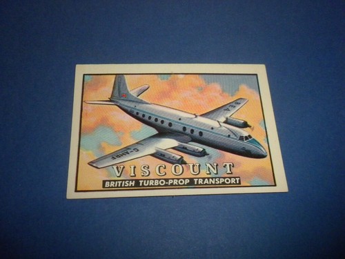WINGS trading card #85 Topps 1952 Friend or Foe aircraft planes jets war U.S.A. - Picture 2 of 4