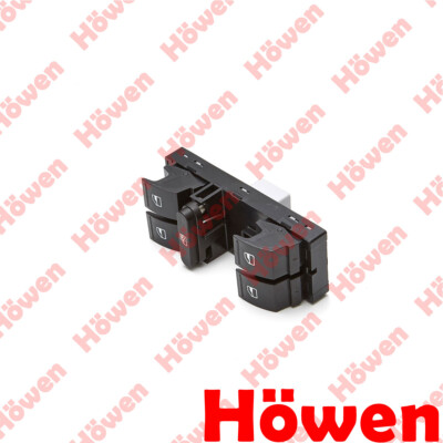 Howen Electric Master 4 Window Switch Front Right Fits Leon Mk2 2.0 TFSI WARRANT