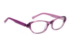 Adjustable Eyeglasses For Girls 2 To 4 Years Old Purple Translucent JF Rey 46MM