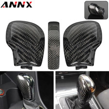 Cubierta lateral del engranaje de la perilla de cambio fibra de carbono para VW Golf Jetta MK6 MK7 Passat B7 B8
