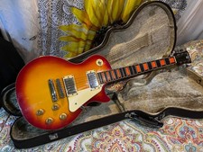 Lotus Single Cut Lp Electric Guitar Sunburst Finish W Case
