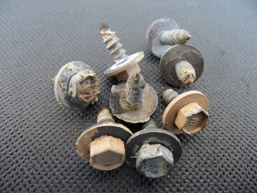 8 x Schraube für Kotflügel VW Golf1 Typ 17