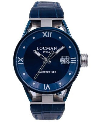 Locman Montecristo Lady Watch 521BLBP/608 Titanium 34Mm Discounted New