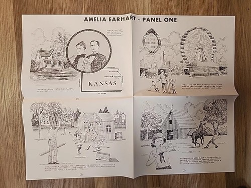 Amelia Earhart Aviation Hero Lehren Lernpaket Zertifikat Klassenzimmer 1987 - Bild 3 von 9